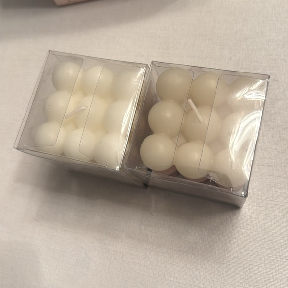 ACITHGL Bubble Candle - Cube Soy Wax Candles Scented Candle Set 2 Pieces - Picture 5 of 5
